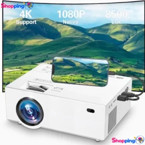 2023 Mini vidéoprojecteur Full HD 1920x1080P, Le choix idéal pour un home cinéma exceptionnel ! - Shopping'O - photo 1