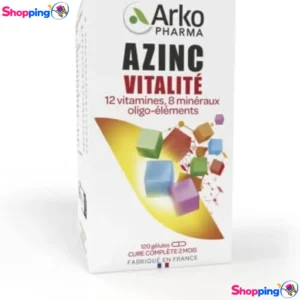 Azinc® Vitalité - Complément alimentaire pour soutenir l'organisme en période de surmenage, Réduisez la fatigue et boostez vos performances avec Azinc® Vitalité - Shopping'O - photo 1
