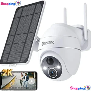Camera Exterieur Solaire WiFi, Protégez votre sécurité avec YESKAMO - Shopping'O - photo 1
