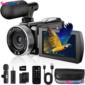 Caméra Numérique 4K avec Vidéo UHD et Photo 48MP, Capturez des moments précieux avec plus de détails - Shopping'O - photo 1