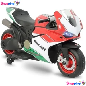 Feber Moto Ducati 12 volts pour enfants, Vivez l'expérience Ducati dès le plus jeune âge - Shopping'O - photo 1