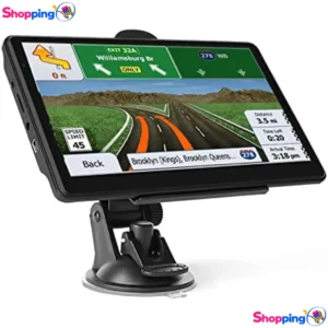 GPS de voiture 7 pouces avec mise à jour gratuite des cartes à vie, Ne perdez plus jamais votre chemin avec notre GPS de voiture performant ! - Shopping'O - photo 1