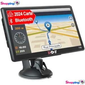 GPS Voiture Xgody 718BT avec Bluetooth et Cartes Préchargées, Assurez votre sécurité au volant avec le GPS Xgody 718BT - Shopping'O - photo 1