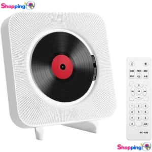 Haut-parleur HiFi Bluetooth avec Lecteur CD Portable, Découvrez un son de qualité et une connectivité optimale - Shopping'O - photo 1
