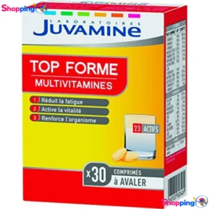 Juvamine Top Forme Multivitamines - Réduit la fatigue et active la vitalité, Retrouvez forme et vitalité avec Juvamine Top Forme - Shopping'O - photo 1