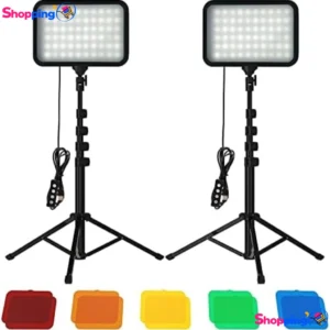 Lampe LED pour photo et vidéo, Une lumière parfaite pour illuminer vos photos et vidéos - Shopping'O - photo 1