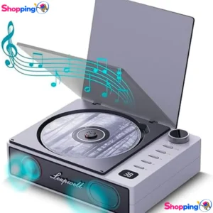 Leapwell Lecteur CD Portable Multifonction, Profitez de votre musique préférée partout où vous allez - Shopping'O - photo 1