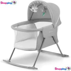 LOVI - Lit parapluie à bascule pour bébé, Le lit parapluie pratique et fonctionnel pour les déplacements avec bébé - Shopping'O - photo 1