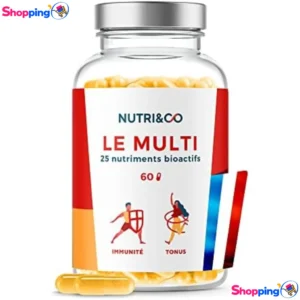 Multi Nutri&Co - Complément alimentaire multivitaminé, Révélez votre vitalité avec le Multi Nutri&Co - Shopping'O - photo 1