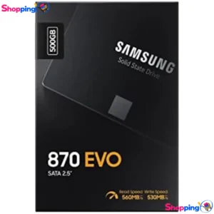 Samsung 870 EVO - SSD 500 Go, Des performances améliorées pour tous vos besoins de stockage - Shopping'O - photo 1