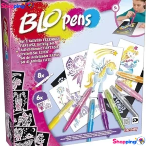 Set de dessins Blopens sur le thème féérique, Créez des dessins magiques avec cet ensemble Blopens - Shopping'O - photo 1