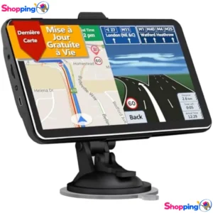 TOUTBIEN GPS Voiture Multilingue Assistant Vocal Intelligent, Navigation GPS pour Voiture et Camion avec Mise à Jour Gratuite à Vie - Shopping'O - photo 1