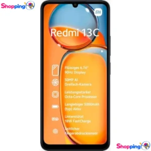 Xiaomi Redmi 13C 17,1 cm (6.74") Double SIM 4G USB Type-C 8 Go 256 Go 5000 mAh Noir, Découvrez le smartphone Xiaomi Redmi 13C, un concentré de performances et d'innovations ! - Shopping'O - photo 1